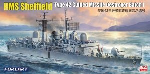 ForeArt 3001 HMS Sheffield Type 42 Guided Missile Destroyer Batch I 1/350