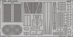 Eduard 48891 Su-33 exterior KINETIC MODEL 1/48