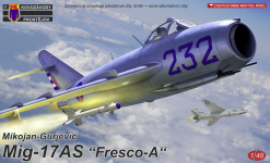 Kovozavody Prostejov KPM4825 MiG-17AS „Fresco-A“ 1/48