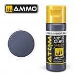 AMMO of Mig Jimenez 20136 ATOM COLOR Intermediate Blue 20ml