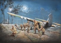 Italeri 1356 AS.51 HORSA Mk.I with BRITISH PARATROOPS (1:72)