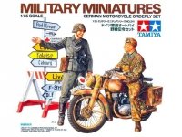 Tamiya 35241 German Motorcycle Orderly Set (1:35)