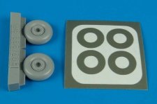 Aires 4493 Macchi MC 202/205 wheel & paint masks 1/48 Other