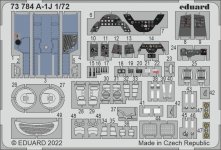 Eduard 73784 A-1J HOBBY 2000, HASEGAWA 1/72