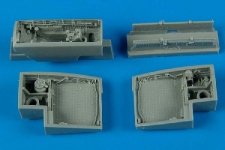 Aires 7200 J35 Draken wheel bays 1/72 HASEGAWA