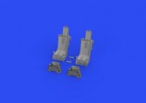 Eduard 648655 Su-27UB ejection seats GREAT WALL HOBBY 1/48