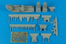 Aires 4551 F-5F Tiger II cockpit set 1/48 AFV Club