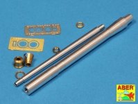 Aber 35L-152 Barrel for German A/T Self Propeled Gun Nashorn with 8,8cm Pak 43/1 L/71 (1:35)	