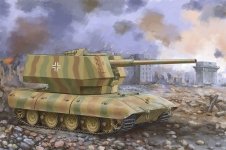 Trumpeter 09585 E-100 Flakpanzer w/12.8cm Flak 40 1/35