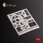 KELIK K48103 F-16A/C - interior 3D decals for Academy kit 1/48