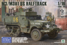 Andy's Hobby Headquarters AHHQ-010 M3/M3A1 US Halftrack 2in1 kit 1/16