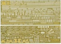 Fujimi 116853 IJN Battleship Kii - Photo-Etched Parts (G-up No.115 ) 1/700