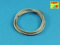 Aber TCS 25 Stainless Steel Towing Cables fi 2,5mm, 125 cm long