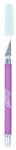 Excel 16025 K18 Grip-On Knife Purple w/ Safety Cap
