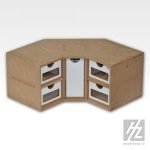 Hobby Zone OM03 Corner Drawers Module