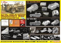 Dragon 6911 Sd.Kfz.250/3 Greif Rommel's Command Half-Track / Z Chassis 1/35