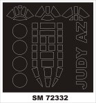 Montex SM72332 D4Y5 JUDY AZ-MODEL 1/72