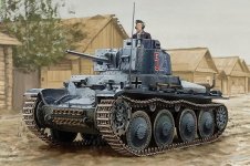 Hobby Boss 82603 38(t) tank E/F type 1/16