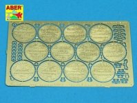Aber 35A114 German WWII 200ltr. fuel drum covers (1:35)