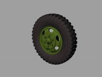 Panzer Art RE35-530 M35&M109 trucks road wheels (Firestone) 1/35