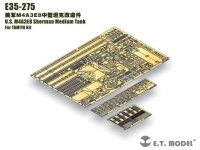 E.T. Model E35-275 U.S. M4A3E8 Sherman Medium Tank For TAMIYA Kit 1/35