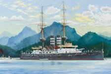 Hobby Boss 82002 Japanese Battleship Mikasa 1902 1/200