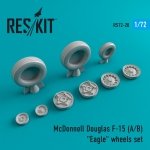 RESKIT RS72-0020 F-15 (A,B) EAGLE WHEELS SET 1/72