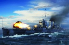 Trumpeter 06745 HMS York 1/700