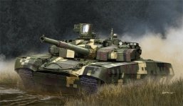 Trumpeter 09512 Ukrainian T-84BM Oplot MBT (1:35)
