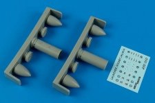Aerobonus 480060 LAU-3 US Navy rocket container (1:48)