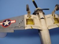 Aires 4073 F4U CORSAIR wheel bay 1/48 Tamiya