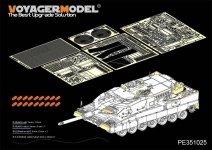Voyager Model PE351025  Modern German Leopard 2A5 Basic For Border BT-002 1/35