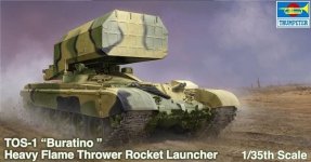Trumpeter 09560 Russian TOS-1 Multiple Rocket Launcher Mod. 1989 1/35