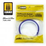 AMMO of Mig Jimenez 8243 SOFTOUCH VELVET MASKING TAPE 4 (20mm X 25M)