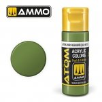 AMMO of Mig Jimenez 20081 ATOM COLOR Resedagrün RAL 6011 20ml