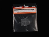 Voyager Model PE72021 WWII German Tiger I Initial Production Grills (Dual Set) for DRAGON 7370 1/72
