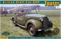 ACE 72501 British Staff Car 8HP Tourer (1:72)