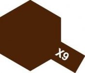 Tamiya X9 Brown (81509) Acrylic paint 10ml