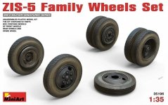 MiniArt 35196 ZIS-5 FAMILY WHEELS SET 1:35