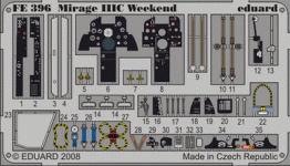 Eduard FE396 Mirage IIIC Weekend EDUARD 1/48