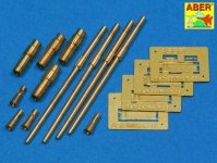 Aber 35L-087 Set of 4 German 2cm L/65 gun barrel for Flakvierling 38 (1:35)	