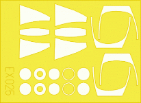 Eduard EX025 A-7D/E 1/48 HASEGAWA