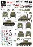 Star Decals 35-990 US 746th Tank Battalion 1/35