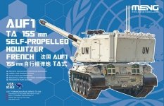 Meng Model TS-024 AUF1 TA 155 mm SELF-PROPELLED HOWITZER FRENCH