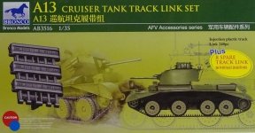 Bronco AB3516 A13 Cruiser Mk.III Track Links 1/35