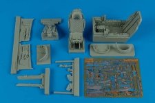 Aires 2137 MiG-23MF Flogger B cockpit set 1/32 Trumpeter