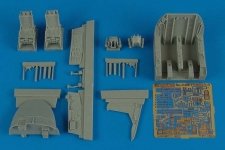 Aires 4509 Su-24M Fencer cockpit set 1/48 TRUMPETER