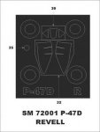 Montex SM72001 P - 47 D Bubbletop REVELL