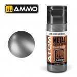 AMMO of Mig Jimenez 20167 ATOM METALLIC Gun Metal 20ml