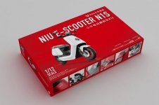 Trumpeter 07305 NIU E-SCOOTER N1S 1/12